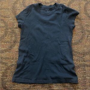 Brandy Navy Baby Tee
